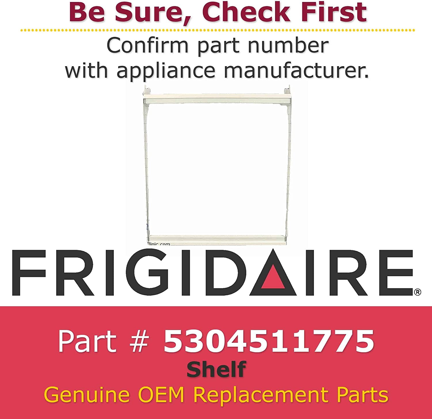 Frigidaire 5304511775 Shelf