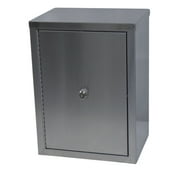 Omnimed Double Door Stainless Steel Narcotic Cabinet with 2 Shelves