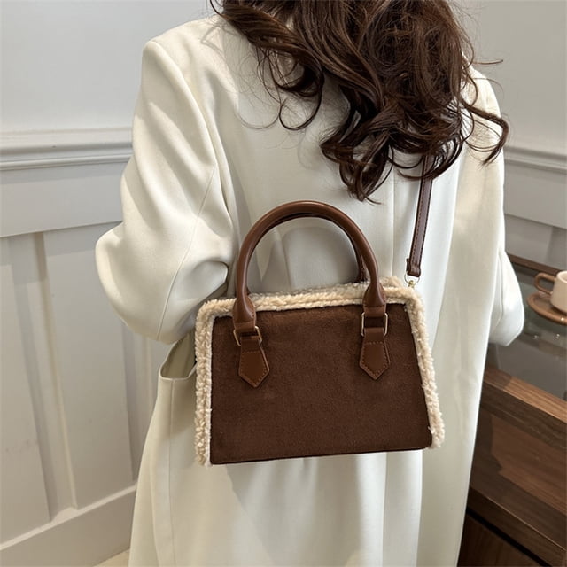 Bolso de hombro informal de moda para mujer, bolso bandolera, cartera