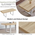thumbnail image 3 of Joaxswe Large Dining Table for 4-8 People, Farmhouse Kitchen Dinner Table, Rectangular Wood Tables for Dining Room, Kitchen, or Home, 3 of 8
