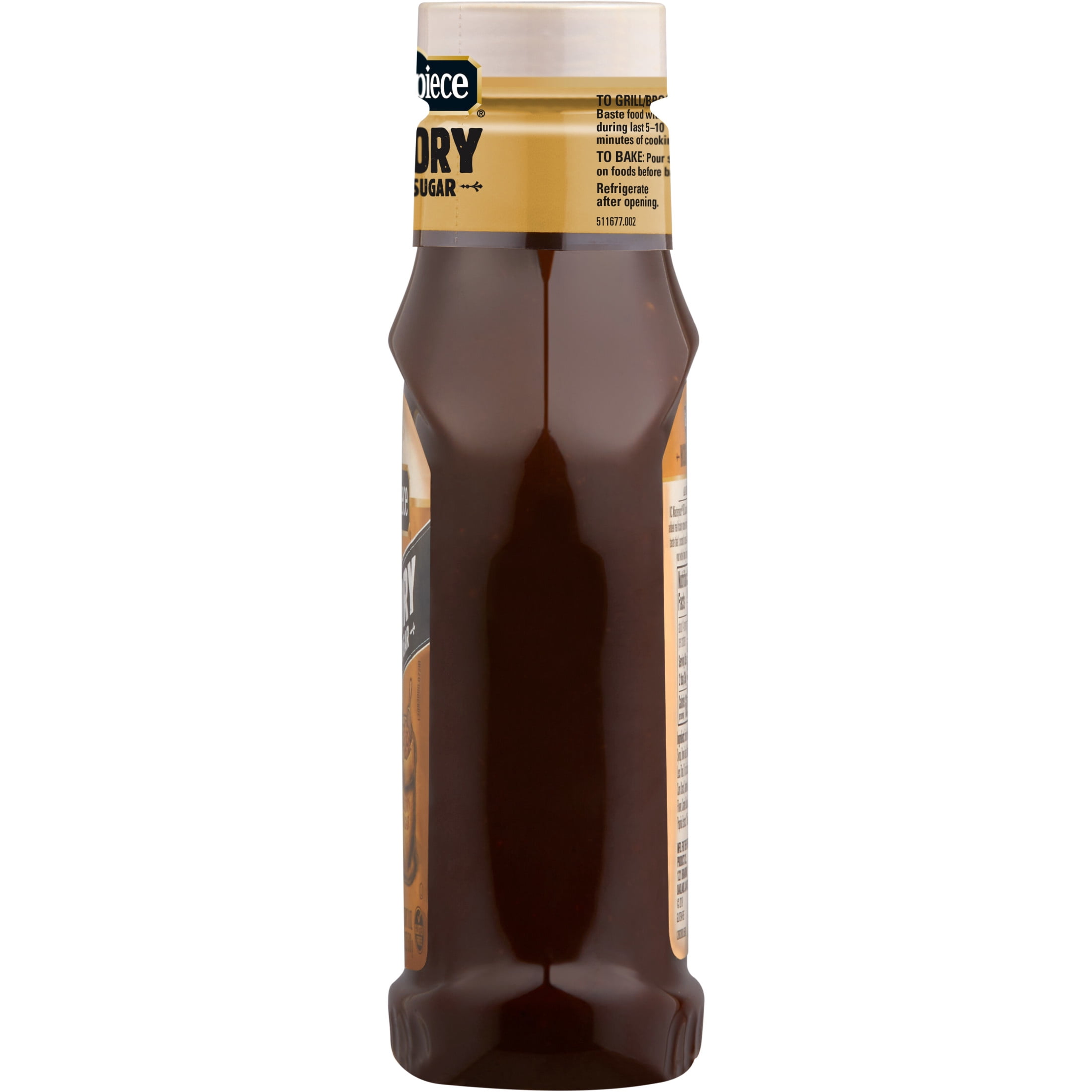 (6 pack) KC Masterpiece Hickory Brown Sugar Barbecue Sauce, 18 fl oz