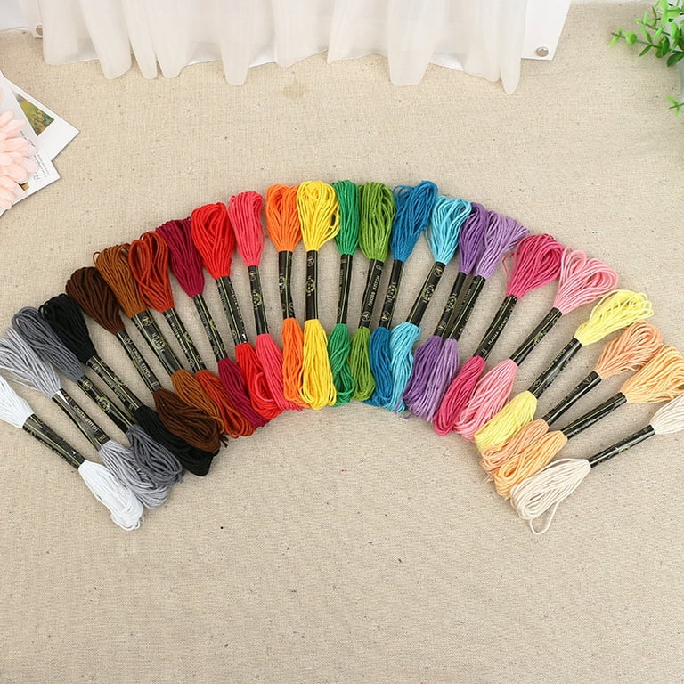 Embroidery Floss, Embroidery Thread, Set of 50 Colors