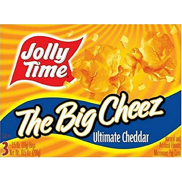 Jolly Time: The Big Cheese Microwave Popcorn - Walmart.com - Walmart.com