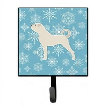 Carolines Treasures BB3577SH4 Winter Snowflake Anatolian Shepherd Leash or Key Holder