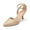 Nude, variant on Bocca Women’s Pointed Toe Ankle Strap Heels, Elegant Stiletto Dress Pumps for Work, Party, Evening Outfits