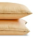 thumbnail image 4 of Funda de almohada lumbar de lujo HomeCentric, beige, paquete de 2, 50 x 70 cm (20 x 28 pulgadas), funda de almohada rectangular lisa y lisa de seda artística, estilo moderno liso - Beige de lujo, 4 of 5