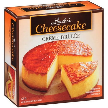 Lawler's Creme Brulee Cheesecake, 13 oz