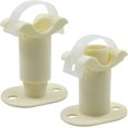 thumbnail image 1 of Pipe Support Ceiling Wall Clamp - ABS Adjustable Strap Mounting Hose Adapter Pipe Clamps Fasteners Pipe Tubes, 2pcs, 1 of 5