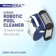 thumbnail image 2 of Polaris ERA 710 Robotic Pool Cleaner | Compact Corded Pool Vacuum Cleaner for Inground Pools | Powerful Scrubbing & Wall Climbing with Cyclonic Vacuum Technology | for Inground Pools up to 36 Feet, 2 of 4