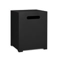thumbnail image 2 of Bowery Hill Modern Steel Propane Tank Cover in Black, 2 of 5
