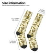 thumbnail image 5 of Balery Monkeys And Pinealpples Fun Novelty Socks Men'S Women'S Crew Socks Funny Crazy Novelty Socks Quirky And Cool Socks, 5 of 9