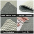 thumbnail image 5 of SIXHOME Non Slip Shower Mat 17"x30" PVC Loofah Shower Mats for Bathtub Quick Drying Shower Floor Mat with Comfortable Textured Surface Easy Cleaning Shower Mat for Shower Stall Gray, 5 of 8