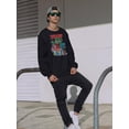 thumbnail image 2 of Rat Fink Surfink Red Hot Rod Sweatshirt Men -T-Line Designs, Male XX-Large, 2 of 4