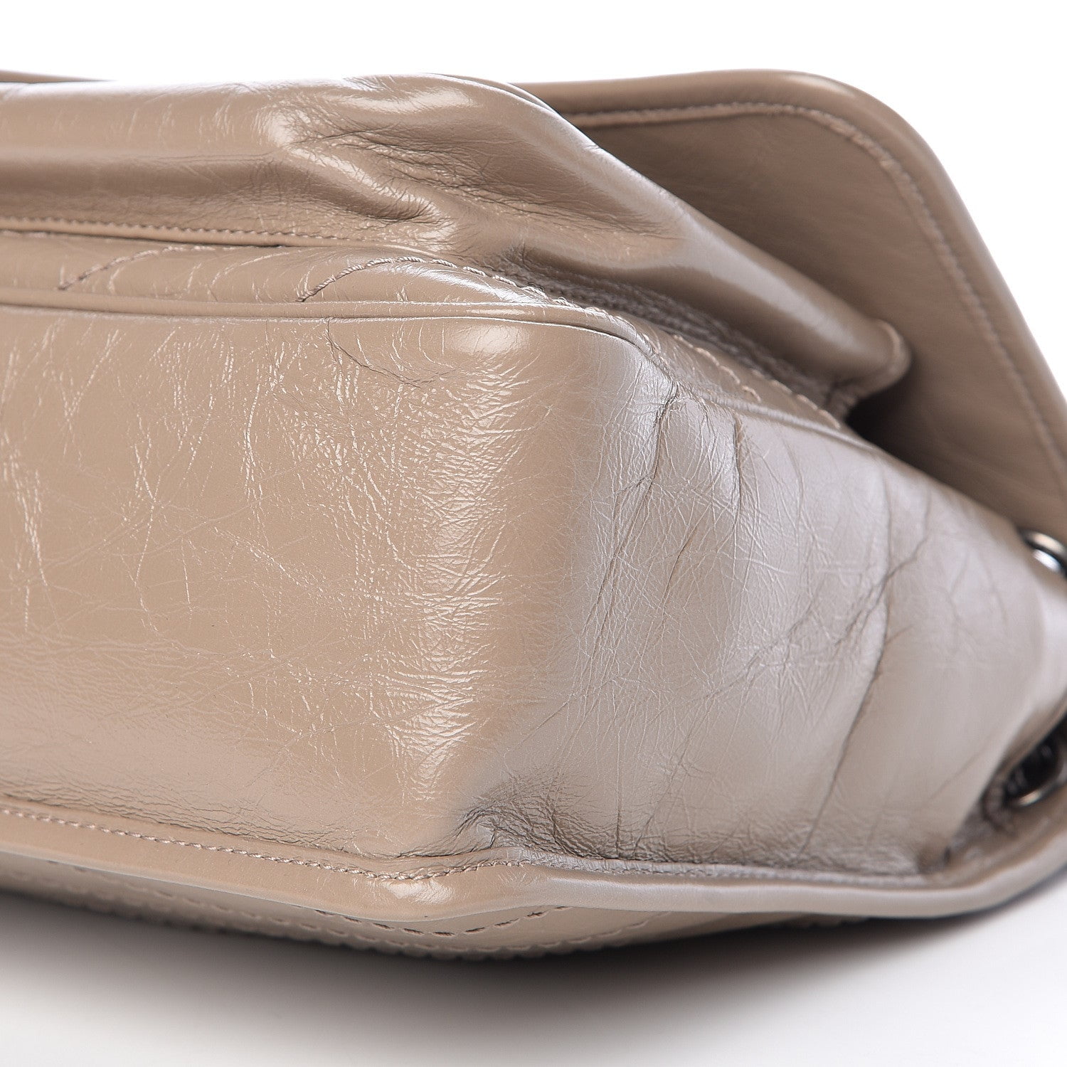 Jual Tas YSL Niki Medium Leather Shoulder Bag Light Taupe SHW 100