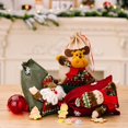 thumbnail image 3 of OUSITAID Christmas Candy Bag Snowflake Pattern Cartoon Design Wear Resistant No Odor Large Capacity Decorative Cloth Merry Christmas Candy Gift Bag Storage Pouch for Household, 3 of 8