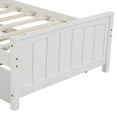 thumbnail image 5 of Bellemave Twin Platform Bed with Trundle, White, 5 of 11