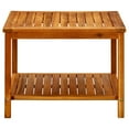 thumbnail image 2 of vidaXL Coffee Table 60x60x45 cm Solid Acacia Wood, 2 of 5