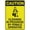 Warning Sign 5, variant on Hazard Explosive Reflective Aluminum Sign - 8"x12", Rust Free, Weather Resistant, Waterproof, Easy To Mount - Factory, Warehouse, Lab, Explosives Storage