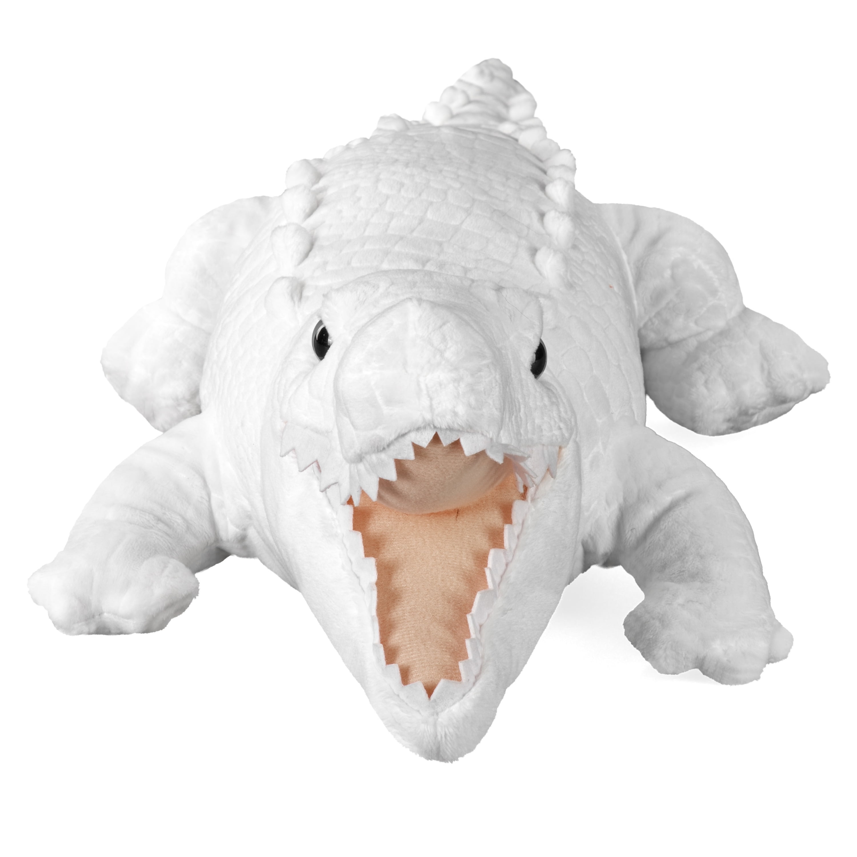 Wild Republic White Alligator Plush, Cuddlekins, Stuffed Animal, Plush Toy, Gifts for Kids, 12 Inches