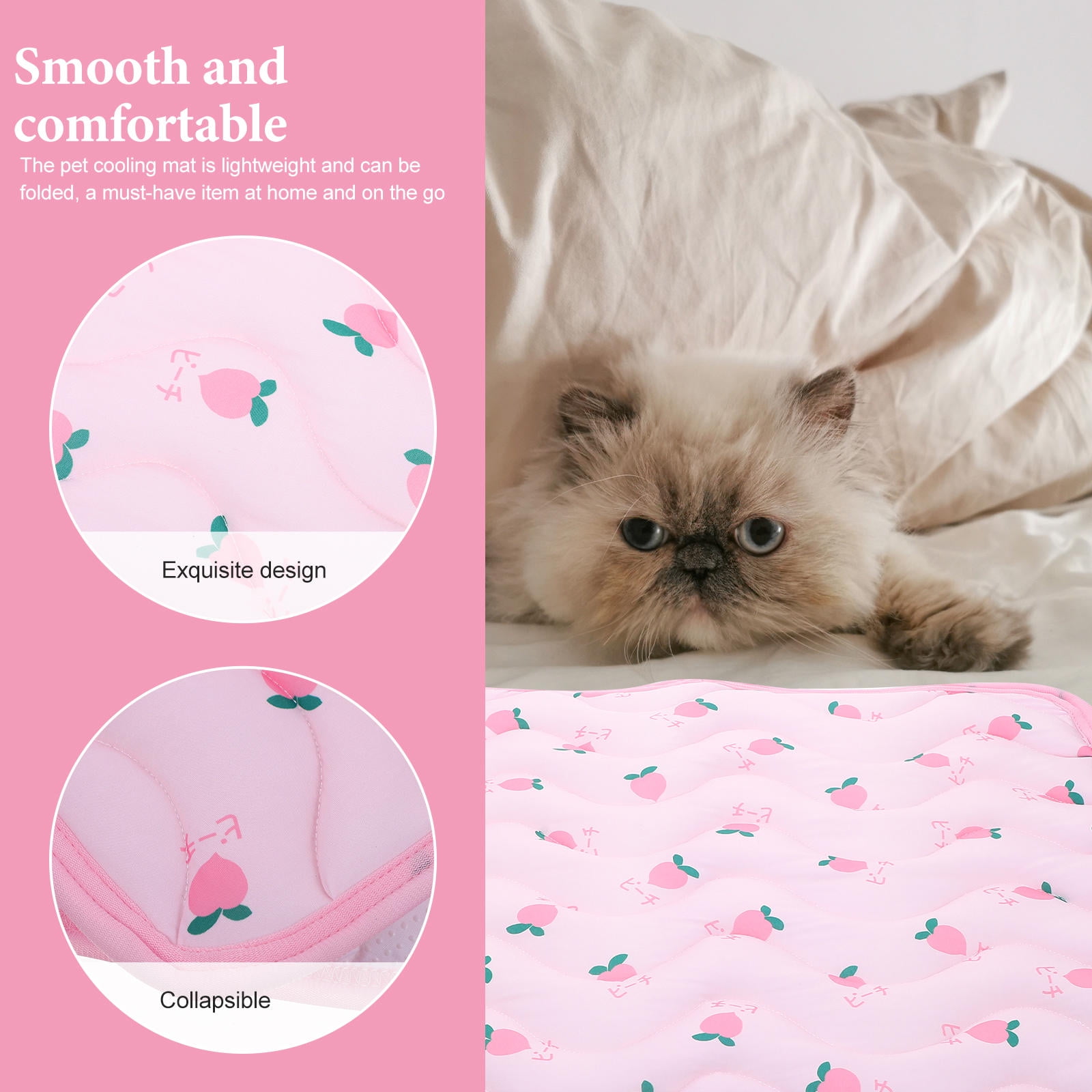 CATIEBYE Cooling Pet Sofa Cushion Mat for Cats and Dogs Comfort and Breathable Design