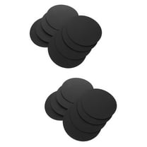 Worgeous 16 Pcs Mandala Drawing Round Painting Paperboard Drawing Board (Black)