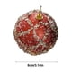 thumbnail image 3 of Adorno colgante de espuma para árbol de Navidad con perlas - Decoración colgante de 8 cm en blanco, rosa, azul, dorado, rojo - 1 pieza de decoración navideña, 3 of 6