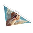 thumbnail image 3 of Naloa Cute Angel Winged Dog Dog Bandanas 1PC Washable Triangle Dog Scarfs Premium Durable Fabric, for Small Medium Large Dogs and Cats, 3 of 6