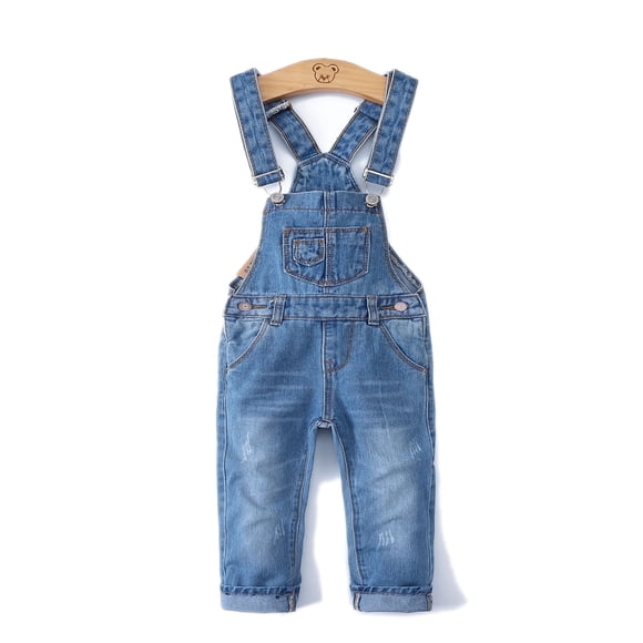 Pantalones Vaqueros Ajustados y Lindos con Rotos Para Niña y Niño,KIDSCOOL SPACE,2-3 Años