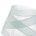 thumbnail image 2 of Xucatan Women's High Waisted Floral Embroidered Thong Underwear, Breathable Ice Silk Sheer See Through Panties, Invisible Edge Stretchy Ladies Briefs, Valentine's Day Anniversary Gift Gift, 2 of 5