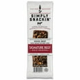 thumbnail image 3 of Simply Snackin' Beef Protein Snack - Signature Beef BOLD Original Size: 12-Pack, 3 of 3