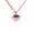 Rose gold, variant on ✪ Cremation Urn Heart-shaped Cream Jar Necklace for Ashes Memorial Keepsake