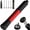 Red, variant on Ball Pump with Built-in Needle Storage, Includes 5 Inflation Needles & Extendable Hose, Hand Air Pump for Basketball, Soccer, Football, Rugby and All Sports Balls