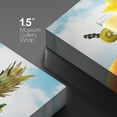 thumbnail image 4 of wall26 Canvas Print Wall Art Tropical Fruit Smoothies with Strawberry &amp; Orange Garnish Fruit Food Photography Realism Chic Scenic Colorful Multicolor Ultra for Living Room, Bedroom, Office - 32&q, 4 of 5