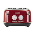 thumbnail image 1 of Haden Dorset 4 Slice Wide Slot Stainless Steel Toaster, Rectory Red, 1 of 9