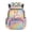 Corgi Cherry Blossom Leopard, variant on Chririnla Cat Pattern Multiple Compartments Book Bag for School Elementary, Waterproof Large Capacity Polyester School Bookbag