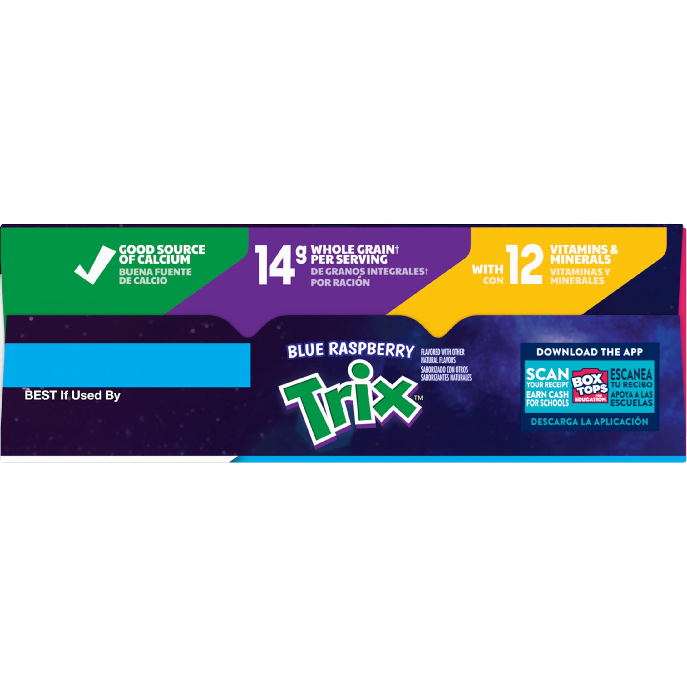 Trix Breakfast Cereal, Blue Raspberry, The Super Mario Galaxy Movie, Family Size, 16.6 oz