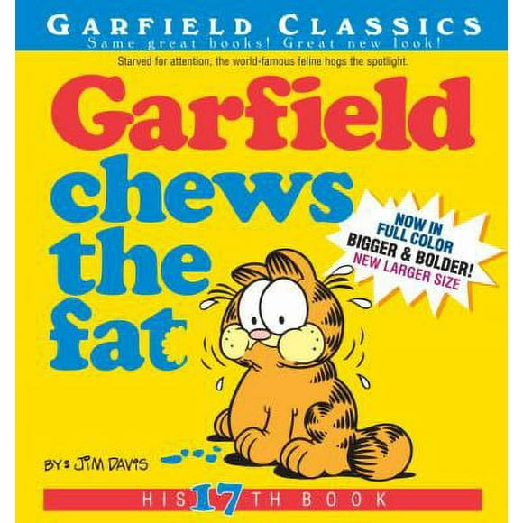 Pre-Owned Garfield Chews the Fat: His 17th Book (Paperback) 034549170X 9780345491701