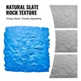 thumbnail image 3 of VEVOR Concrete Stamps Mat, 24 x 24 in, Concrete Texturing Skin Polyurethane Stamp Stone Tile Texture Mat, Slate floor Imprint Seamless Stamp Concrete Molds for Outdoor Decorative, Blue, 3 of 9