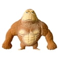 thumbnail image 1 of Qianying - Gorila de goma elástico relleno de arena y pegamento, muñeco de descompresión suave de látex, mono de juguete, muy elástico y estirable, juguete de descompresión para adultos y niños, 1 of 2