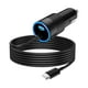 thumbnail image 1 of HAYAN [Apple MFi Certified] iPhone 16 Car Charger Fast Charging, 90W Dual PD Power Cigarette Lighter USB-C Car Charger Adapter + 6FT Type-C Cable for iPhone 16 Pro/16 Plus/16 Pro Max/15/15 Pro/iPad, 1 of 1