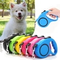 thumbnail image 3 of Correa de nailon retráctil automática para mascotas, extensión de plomo duradera para gatos, cachorros, caminar al aire libre, correr, Ruleta de plomo para perros, 3m, 5m, 3 of 4