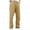 Khaki, variant on AWZXDE Men's Solid Color Low Rise Casual Pants with Drawstring, Straight Leg Trousers with Pockets Versatile Minimalist Style Khaki,L