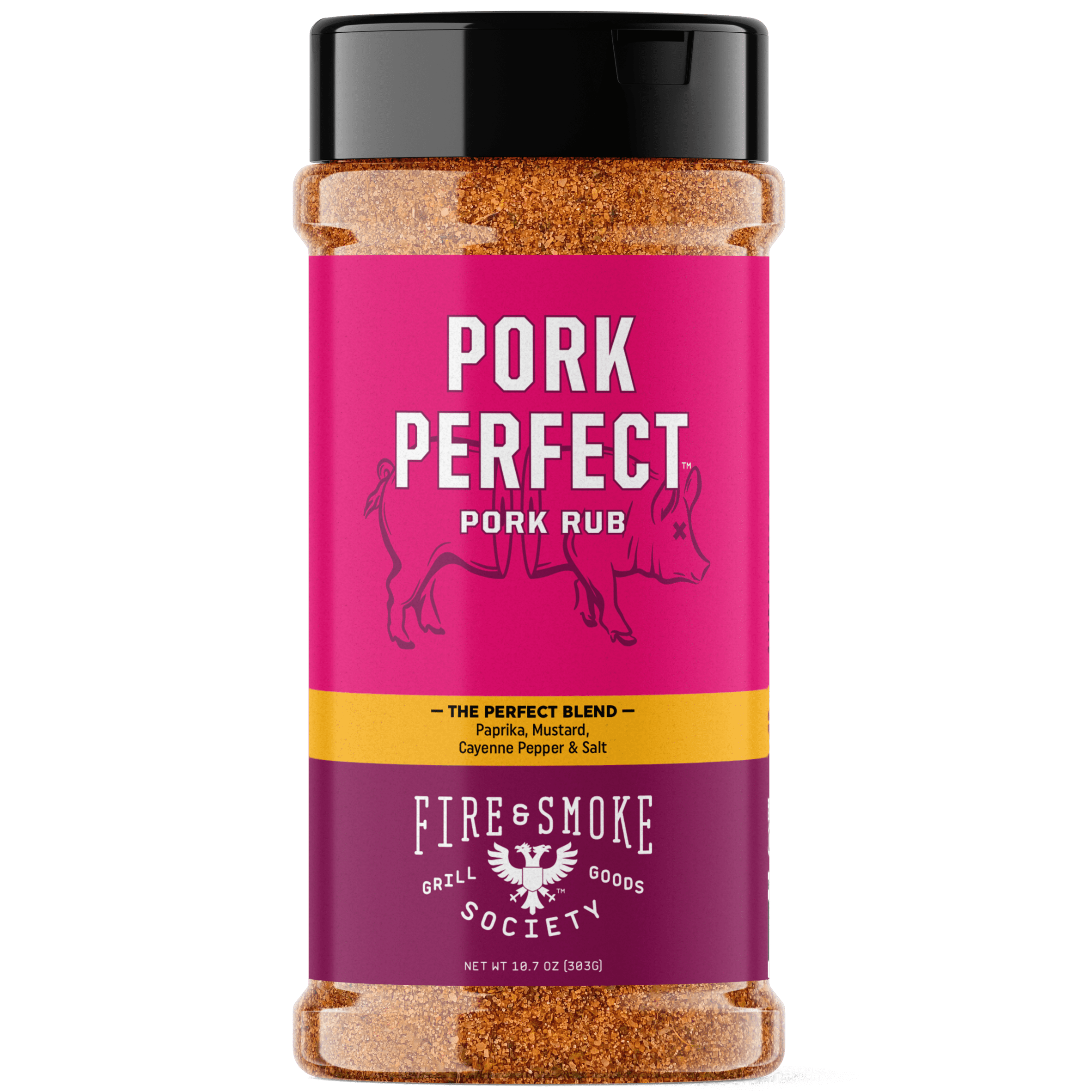 Fire & Smoke Society Pork Perfect Pork Spice Blend, 10.7 ounce