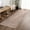 Light Brown, Orange, Cream / Barny, variant on Hauteloom Barny Living Room, Bedroom Machine Washable Area Rug - Traditional Oriental Bohemian Vintage Distressed Carpet - Gray, Cream, Beige - 2' x 2'11"