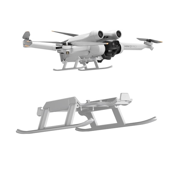 Foldable Heightening Landing Gear for DJI Mini 3 Pro, Lightweight Landing Gear Extender, 21mm Height Increase, Quick-Release Takeoff & Landing Protector Drone Accessories