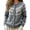 Grey, variant on Fair Isle Knit Cardigans Women Vintange Button Down Sweaters Oversized Round Neck Long Sleeve Coats Fall Winter Trendy Outerwear Outfits