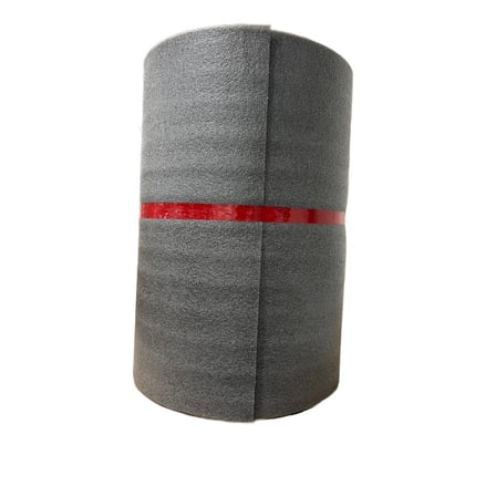Foam Wrap Roll 1/8" x 300' x 24" Packaging Perforated Micro 300FT Perf Padding Black