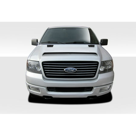 2004-2008 Ford F-150 / 2006-2008 Lincoln Mark LT Duraflex Super Snake Look Hood - 1 Piece