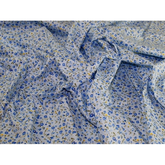 Minerva 100% Cotton Fabric Blue - per yard