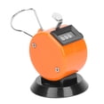 thumbnail image 3 of Counter, Mechanical Stable Portable Large Counting Handheld Counter, With Hook For Data Statistics Industry Conference Attendance Traffic Flowing Orange, 3 of 8
